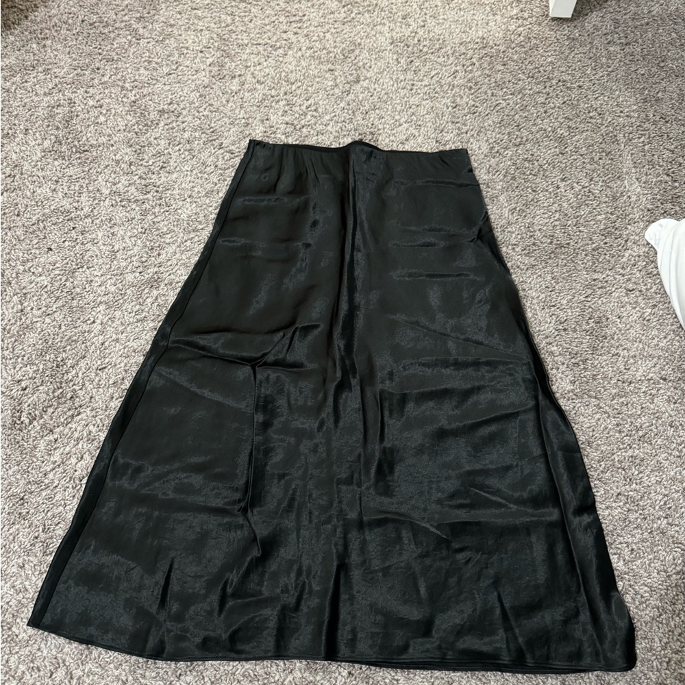 Aritzia babaton silk midi skirt 6